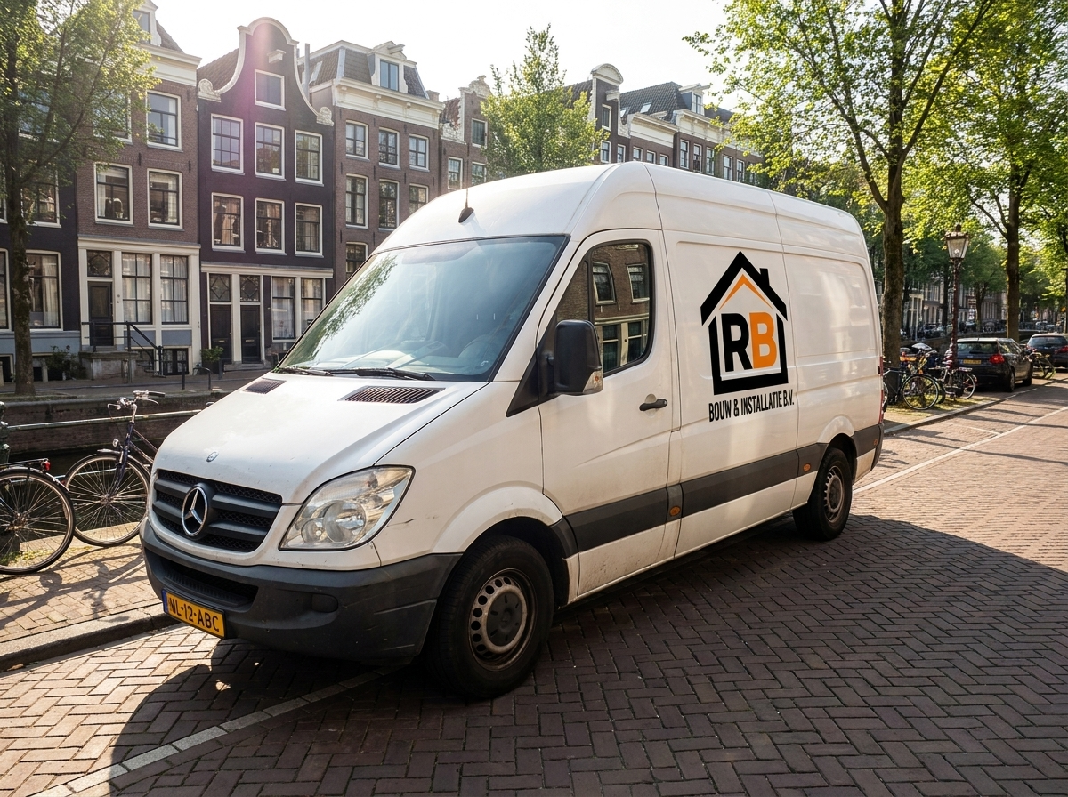 RB bouw en installatie B.V op locatie in Rotterdam